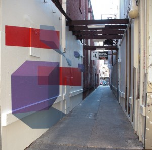 Burst Generator &mdash; mural in Hay&nbsp;St, Perth, Western Australia